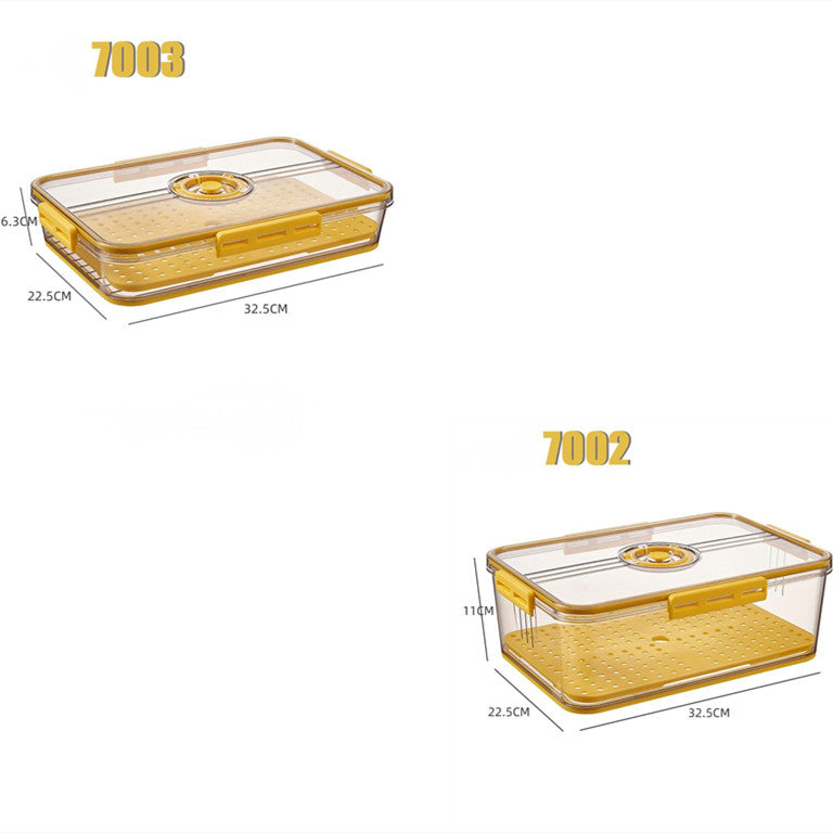 Refrigerator Storage Box Transparent Food Grade Storages & Racks freeshipping fridge box home and kitchen Kitchen Kitchen Food storage box kitchen items Refrigerator Storage Box Transparent Food Grade PET Plastic Storage Box