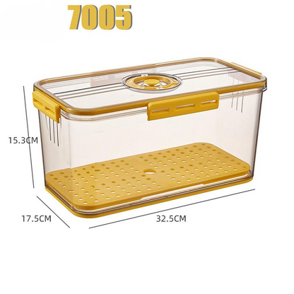 Refrigerator Storage Box Transparent Food Grade Storages & Racks freeshipping fridge box home and kitchen Kitchen Kitchen Food storage box kitchen items Refrigerator Storage Box Transparent Food Grade PET Plastic Storage Box