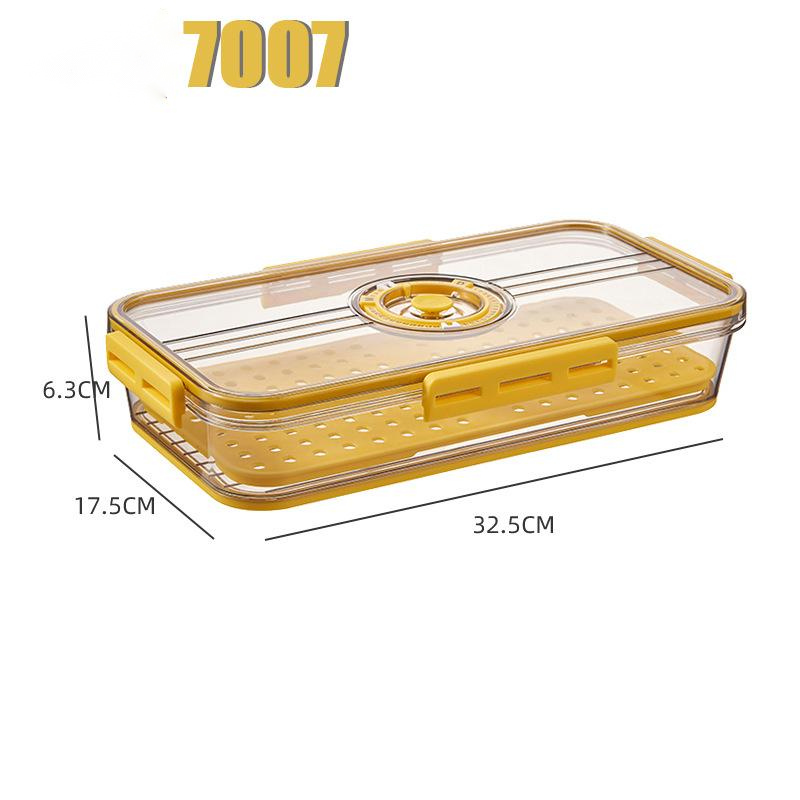 Refrigerator Storage Box Transparent Food Grade Storages & Racks freeshipping fridge box home and kitchen Kitchen Kitchen Food storage box kitchen items Refrigerator Storage Box Transparent Food Grade PET Plastic Storage Box