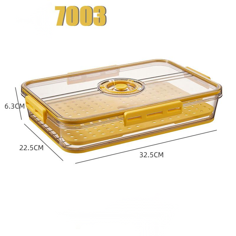 Refrigerator Storage Box Transparent Food Grade Storages & Racks freeshipping fridge box home and kitchen Kitchen Kitchen Food storage box kitchen items Refrigerator Storage Box Transparent Food Grade PET Plastic Storage Box