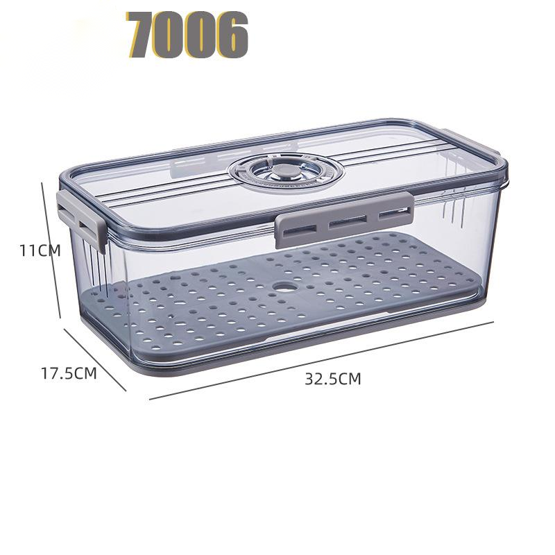 Refrigerator Storage Box Transparent Food Grade Storages & Racks freeshipping fridge box home and kitchen Kitchen Kitchen Food storage box kitchen items Refrigerator Storage Box Transparent Food Grade PET Plastic Storage Box