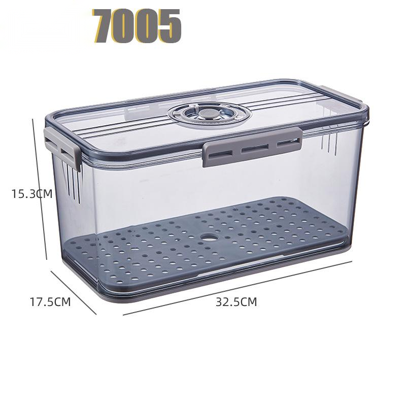 Refrigerator Storage Box Transparent Food Grade Storages & Racks freeshipping fridge box home and kitchen Kitchen Kitchen Food storage box kitchen items Refrigerator Storage Box Transparent Food Grade PET Plastic Storage Box