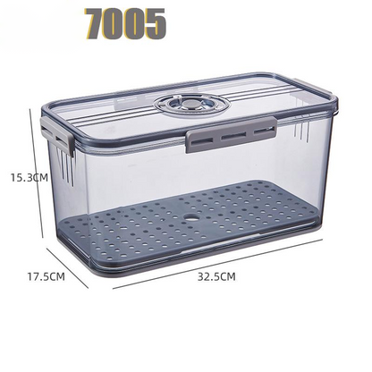 Refrigerator Storage Box Transparent Food Grade Storages & Racks freeshipping fridge box home and kitchen Kitchen Kitchen Food storage box kitchen items Refrigerator Storage Box Transparent Food Grade PET Plastic Storage Box