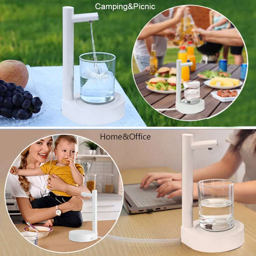 Automatic Water Bottle Pump Dispenser Water Dispenser automaticwaterdispenser garden Kitchen kitchen appliances water dispenser