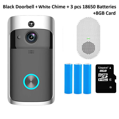 Wifi Doorbell Camera Doorbells Doorbell doorbell with camera doorbell with mobile connected camera doorbell with wifi connected camera home home security Intercom security Security Camera