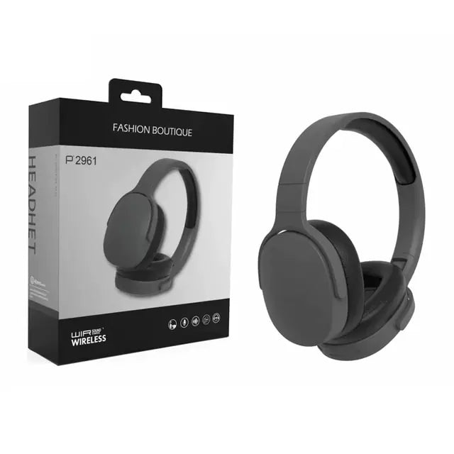 Wireless Bluetooth Headphones Black With Box