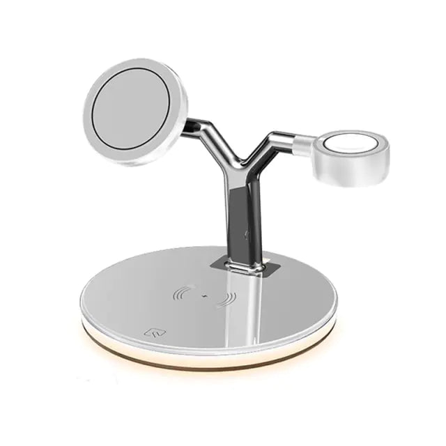 Magnetic Wireless Charger Stand | Fast Charging | Self-Adhesive Remote Control Phone Holder Wireless Chargers 3 in 1 air pods apple watch charging pads charging station fast charger iphone magnetic magsafe New arrival wireless charger {{ product_collections }} {{ product_description }}