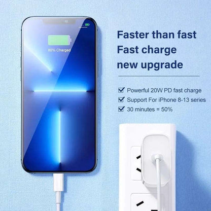 20W Fast Charger For iPhone Adapters & Converters c type charging cable Charger electronics electronics accessories iPhone iphone charging and data cable iphone fast charging cable matchless matchless online matchlessonline mobile phone charging cable