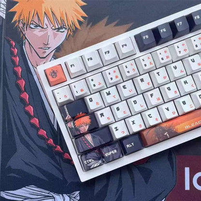 128 Keys Anime Bleach Keycaps for Cherry MX Switch Mechanical Keyboard Keyboards & Mouse 128 Keys Anime Bleach Keycaps for Cherry MX Switch Mechanical Keyboard computer electronics keyboard