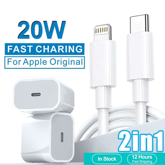 20W Fast Charger For iPhone Adapters & Converters c type charging cable Charger electronics electronics accessories iPhone iphone charging and data cable iphone fast charging cable matchless matchless online matchlessonline mobile phone charging cable