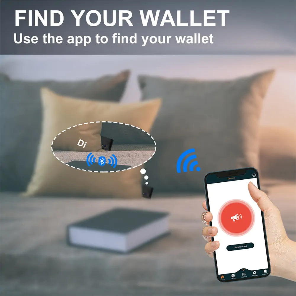 Anti-lost Wallet Tracker Tracking Device Wallet Wallet Tracker