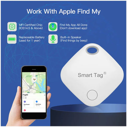 Bluetooth GPS Tracker Smart Air Tracking Device electronics electronics accessories GPS Tracker