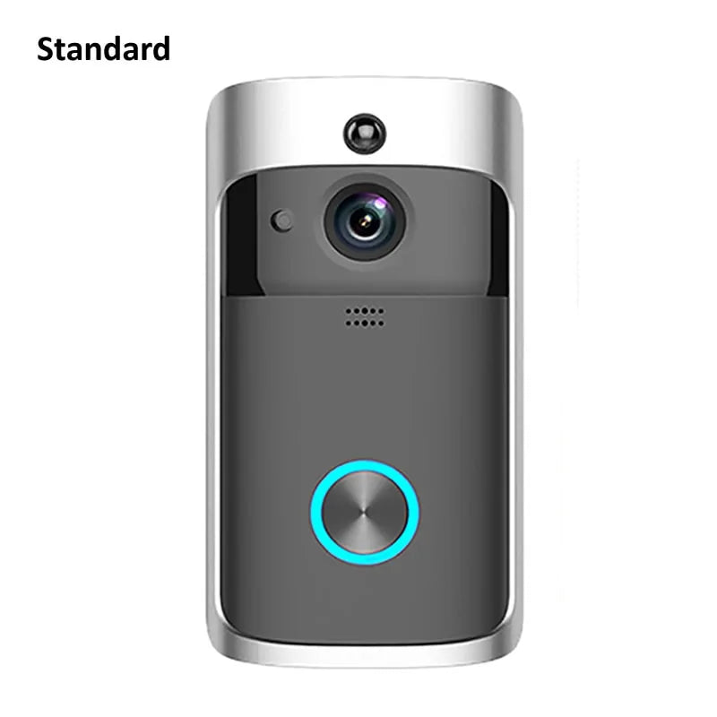 Wifi Doorbell Camera Standard UK Plug Doorbells Doorbell doorbell with camera doorbell with mobile connected camera doorbell with wifi connected camera home home security Intercom security Security Camera