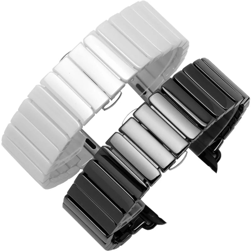 Enhance Your Apple Watch with Our Ceramic Strap Apple Watch Bands apple watch apple watch band apple watch strap ceramic ceramic strap elegant new arrival stylish unique watch {{ product_collections }} {{ product_description }}