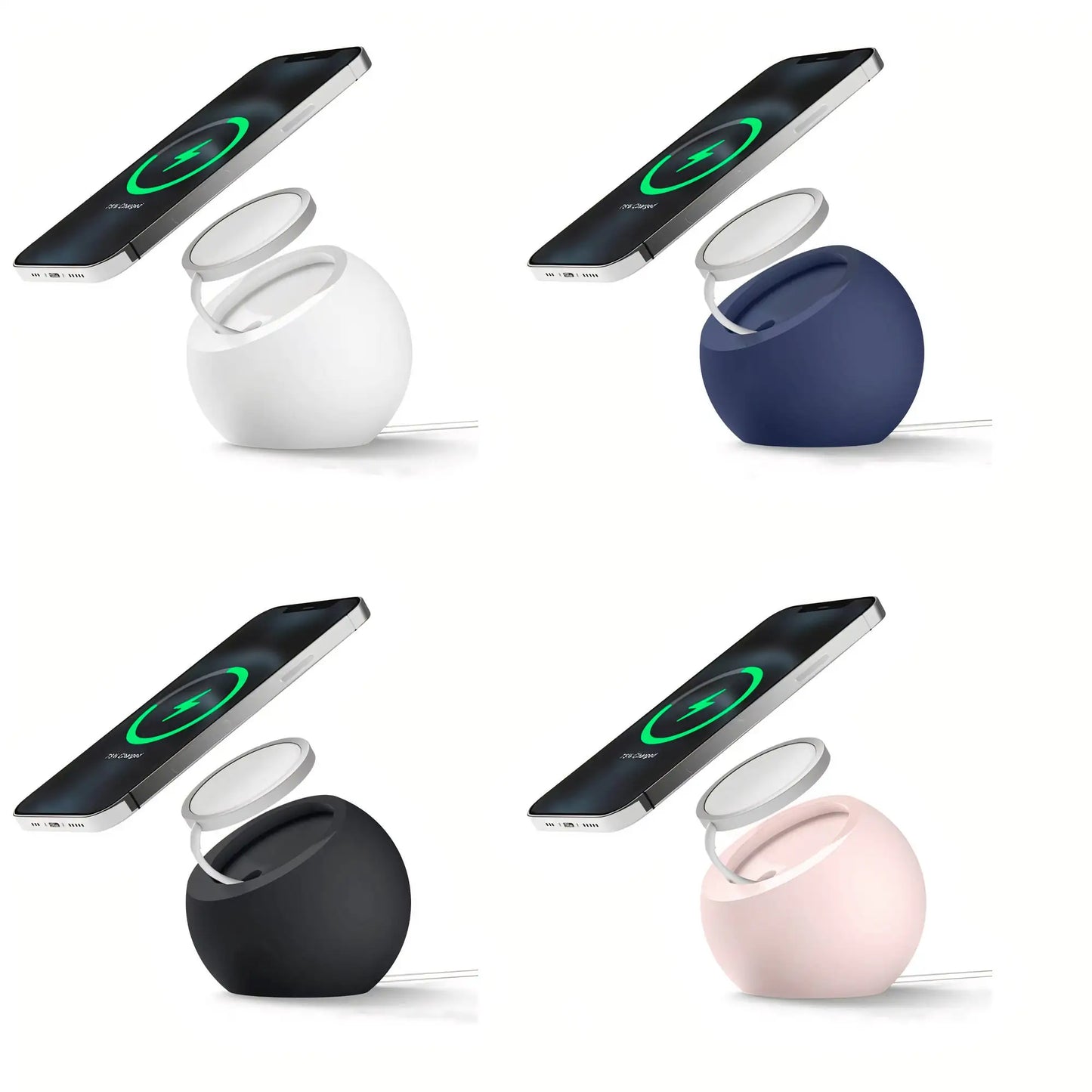 Magnetic Wireless Charger Stand Holder | Fast Wireless Charging | Adjustable Viewing Angles Wireless Chargers 15w charging pads charging station fast charger iphone magnetic magsafe wireless {{ product_collections }} {{ product_description }}