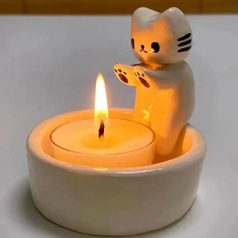 Kitten Paws Tea-light Candle Holder Candles Candles Home