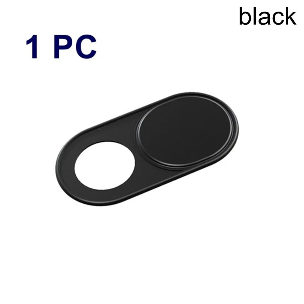 Universal Metal Webcam Cover For Laptop 1pc Black Webcam Cover camera privacy covers electronics electronics accessories webcam