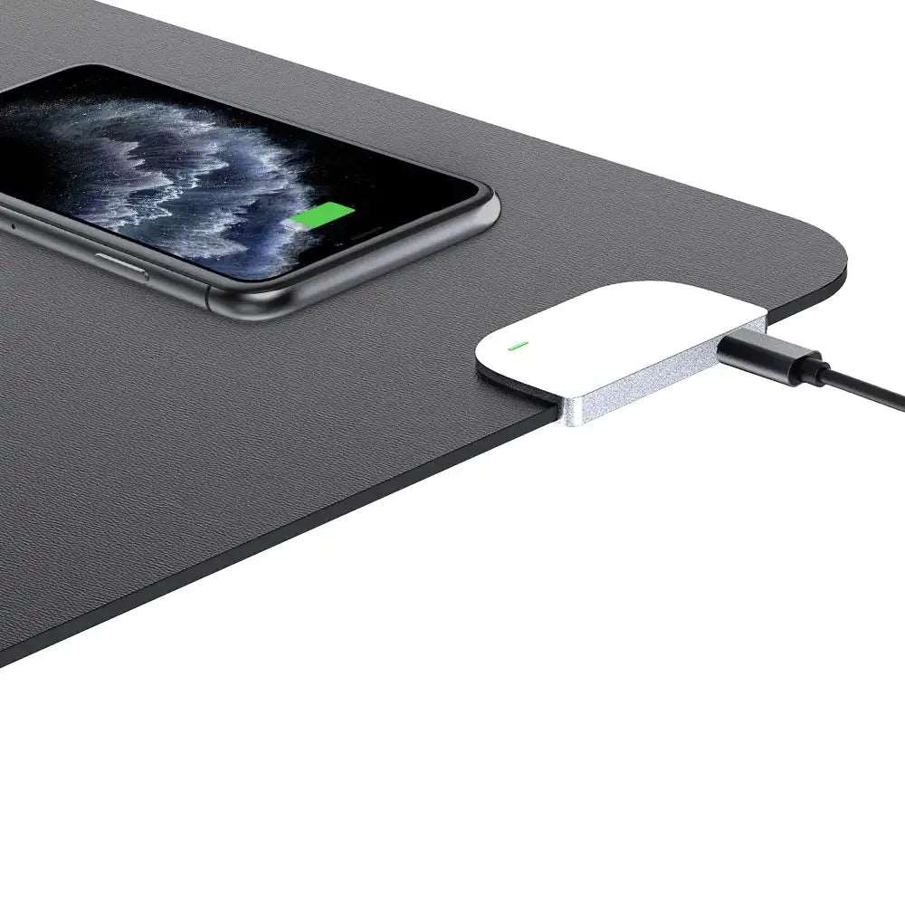 Wireless Charging Desk Mat Computer Table & Accessories computer table electronics electronics accessories wireless charging desk mat