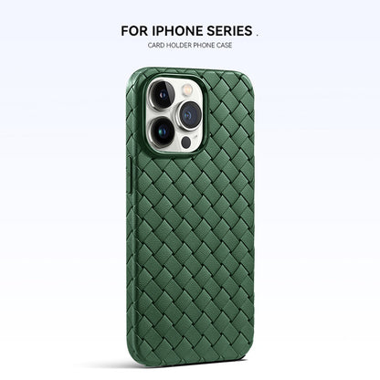 Woven Pattern Phone Case | Breathable Heat Dissipation | Drop-resistant Protective Cover Cangling Green iPhone cases best breathable heat dissipation iPhone iPHone case new arrival {{ product_collections }} {{ product_description }}