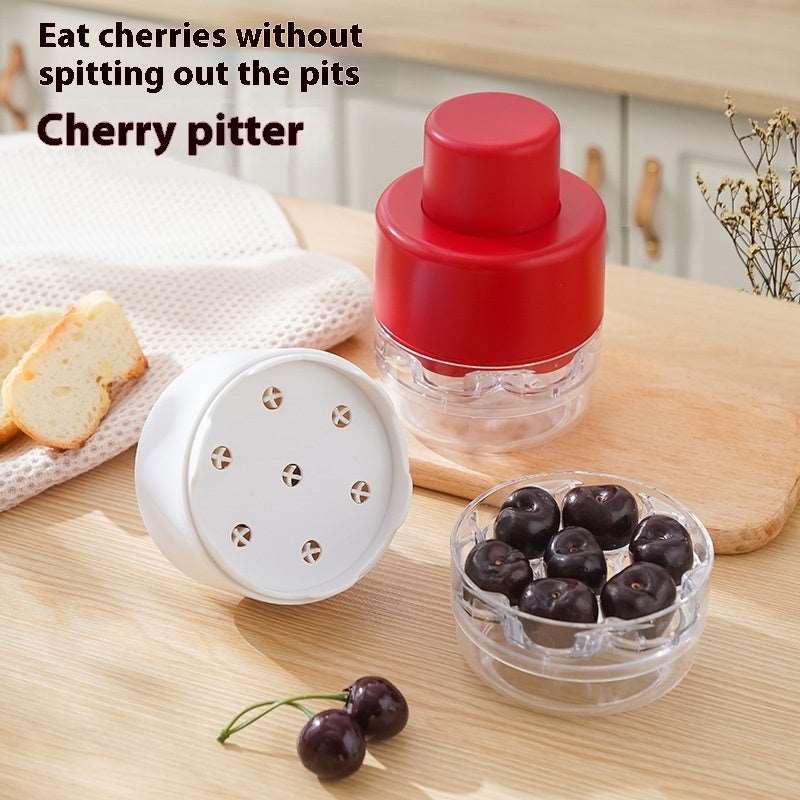 7-hole Press Cherry Pitter Fruit Seed Remover Tool Choppers & Slicers kitchen seed remover small appliances