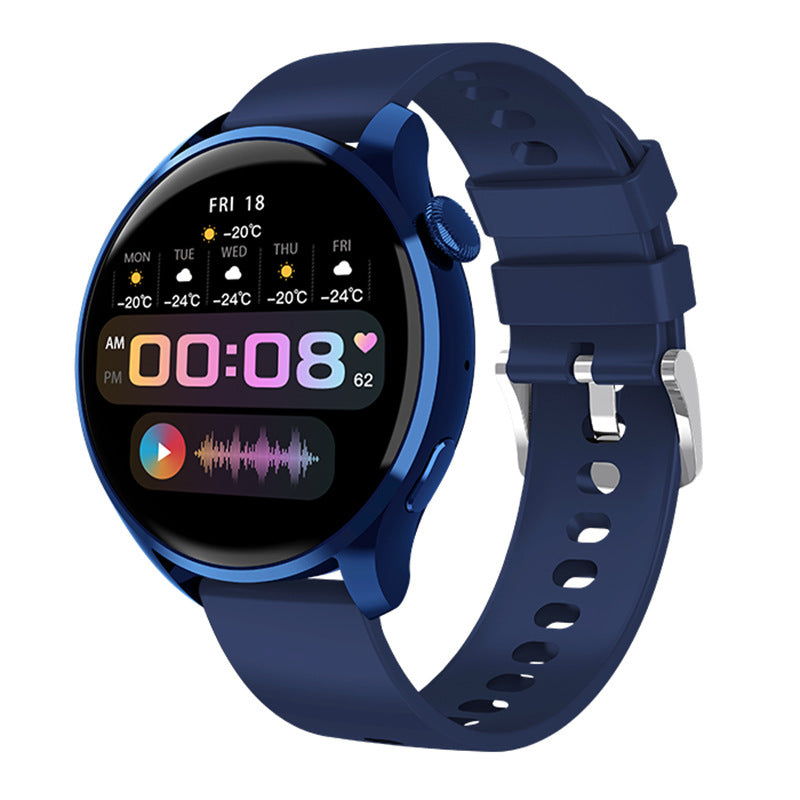 Bluetooth Call Heart Rate Smart Pedometer Sports Watch Blue Smart Watches electronics smart watch