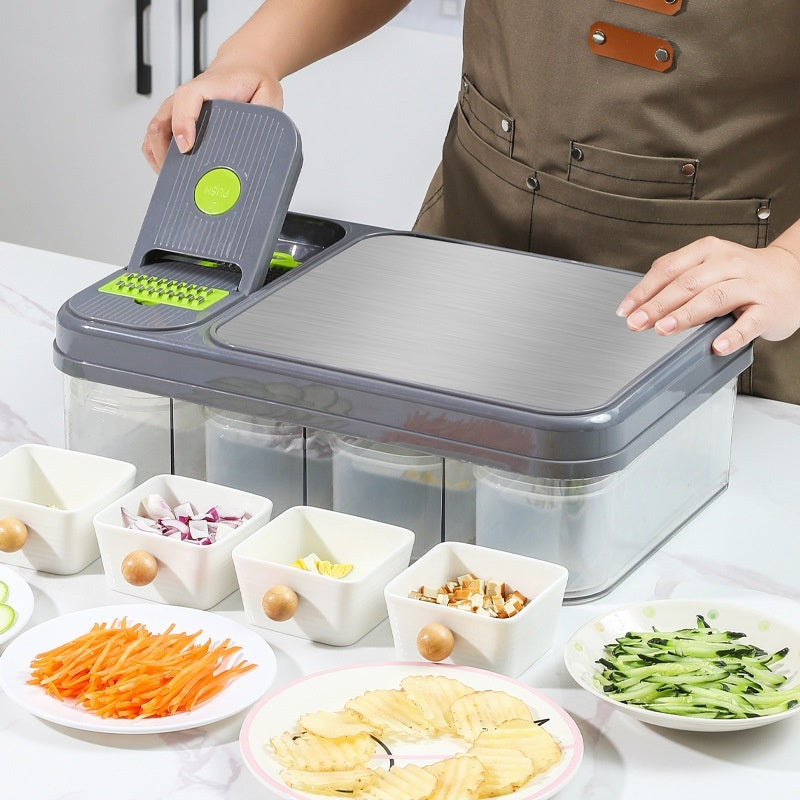 Stainless Steel Cutting Board Kitchen Choppers & Slicers chopper chopper with drain kitchen vegetable chopper vegetable slicer