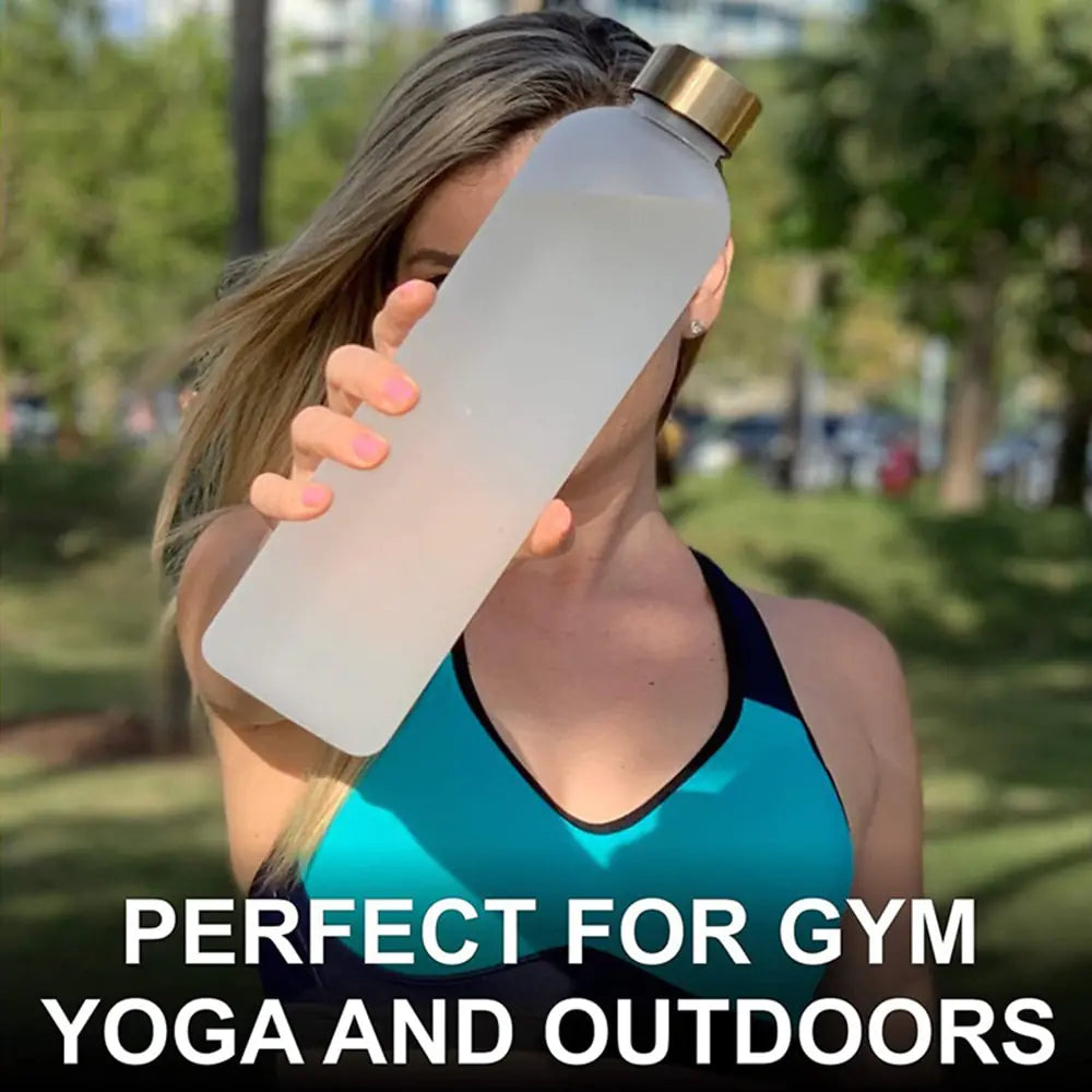 Water Bottle With Time Marker Water Bottles dinning dinning table gym home hydration latest water bottle new design water bottle stylish water bottle transparent water bottle water bottle Water Bottles