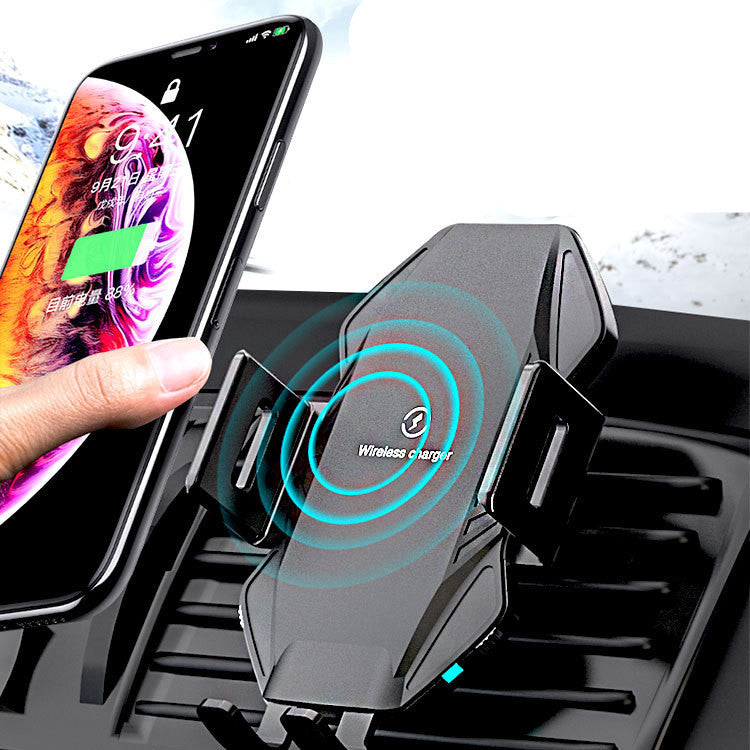 Touch-Sensitive Car Wireless Charger T3 | Fast Charging | Secure Suction Cup Mobile chargers for cars auto auto lock automatic automatic clip car charger dashboard magnetic motorized mount touchcontrol wireless {{ product_collections }} {{ product_description }}