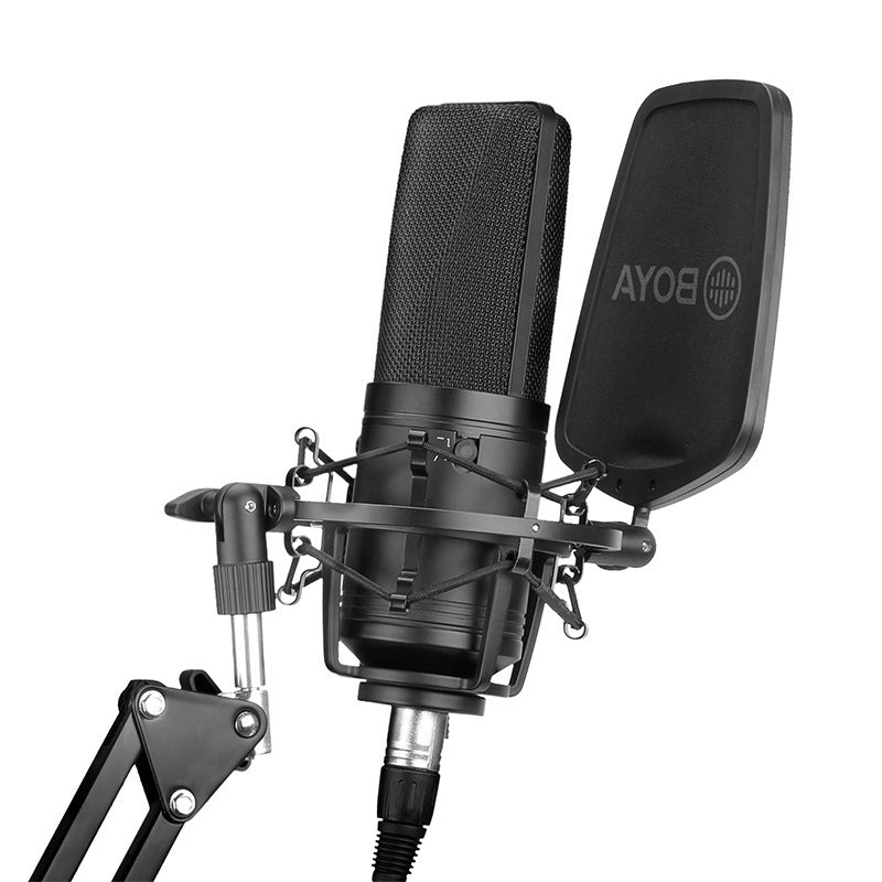 Capacitive Microphone Large Diaphragm K Song Computer Mobile Phone Recording Microphone Microphones audio audio devices blogging bluetooth cable micro phone computer accessories electronics gaming gaming microphone microphones online meeting