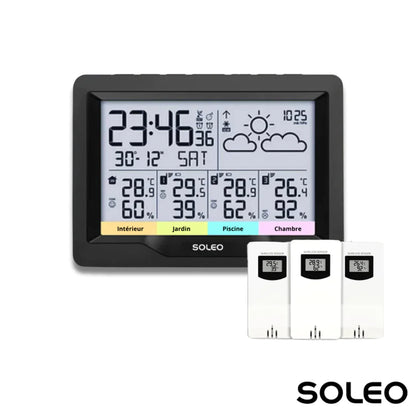 Soleo SM681 Weather Station Home and Garden electronics electronics accessories home Home & Garden Home and Garden Home Appliances living room Soleo SM681 Weather Station