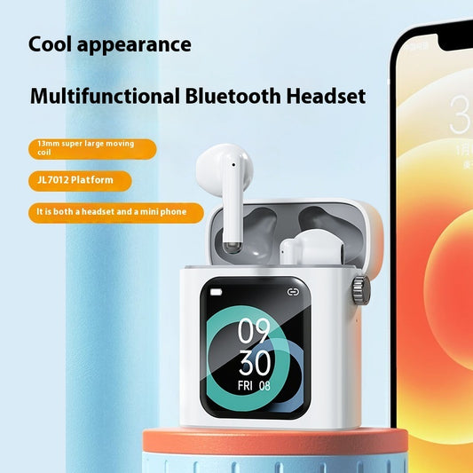 Bluetooth Large Screen Tws Headset Wireless Headphones & Earbuds audio earphone electronics longbattery longdistance touchscreen