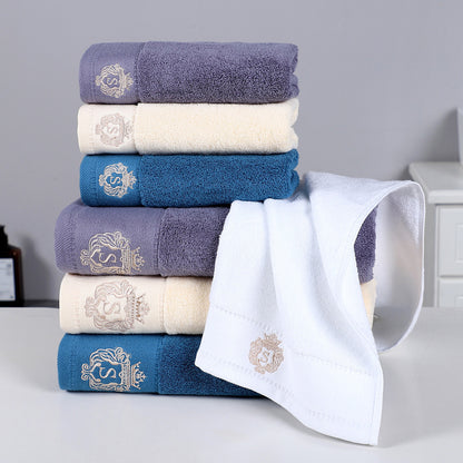 Simple Cotton 2 Towel 1 Bath Towel Set Towels bath towel Bedding and towels best drying bath towel cotton towels Home towels