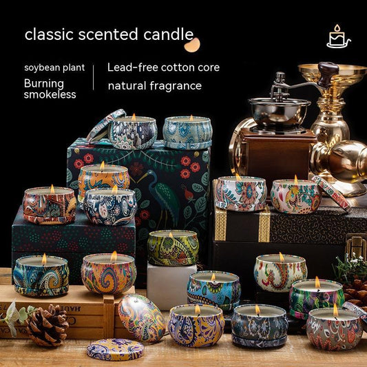 Soybean Wax Dried Floral Fragrance Candle Set Candles candles decor fragrance candles home scented candles