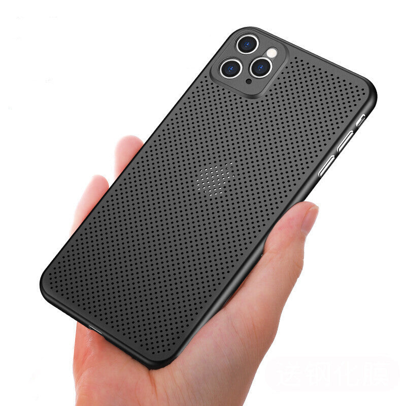 Grid Heat Dissipation & Breathable Ultra-thin iPhone Case | Ultimate Minimalist Protection iPhone cases breathable heat dissipation iPhone iPhone case lens protection lens protector lens protectors new arrival PP {{ product_collections }} {{ product_description }}