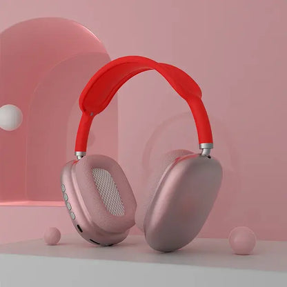 Wireless Bluetooth Headphones Red Headphones & Earbuds audio audio device audio devices bluetooth bluetooth headphone bluetooth headphone and earphone and earbud bluetooth headphones certified headphone electronics Electronics & Gadgets electronics accessories fashion headphone headphone headphone for music headphones headphones for sports