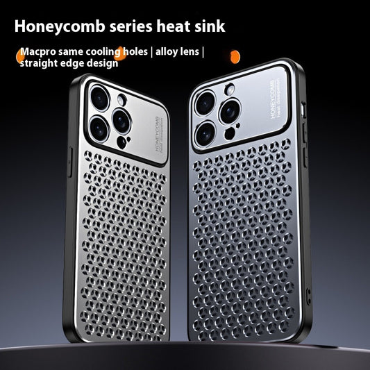 Sleek Honeycomb Heat Dissipation iPhone Case | Ultimate Shockproof Protection iPhone cases anti fall protection breathable camera protection double protection electroplated extend life fall protection falll protection heat dissipation honey web iPhone iPhone case lens protection lens protector lens protectors long life metallic new arrival performance booster phone protection protection scratch proof {{ product_collections }} {{ product_description }}