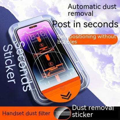 Dust-Free Warehouse Artifact for Screen Protector | Full Screen Protection | Anti-Dust, Anti-Fingerprint iPhone Screen Protectors 8K 9H anti dust anti scratch anti spy double protection easy install HD iPhone privacy protector privacy screen scratch resistant screen protector tempered {{ product_collections }} {{ product_description }}