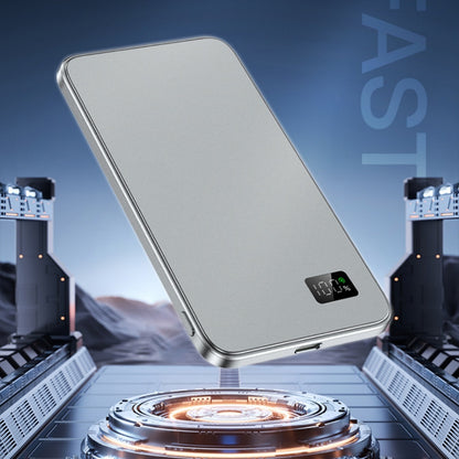 Simple Thin Wireless Magnetic Power Bank | Sleek Alloy Design | Creative & Portable Charger Wireless Power Banks alloy fast charger magnetic magsafe modern New arrival power bank sleek sleek wireless charger slim and sleek unique wireless {{ product_collections }} {{ product_description }}