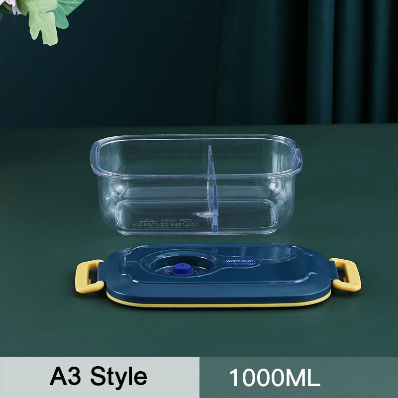 Electric, Transparent Vacuum Box A31000ml No power supply Storages & Racks electric food storage box food freshness food grade storage box home and kitchen Kitchen kitchen appliances Kitchen Food storage box Kitchen Gadgets kitchen items long shelf life food transparent food storage vacuum food storage box