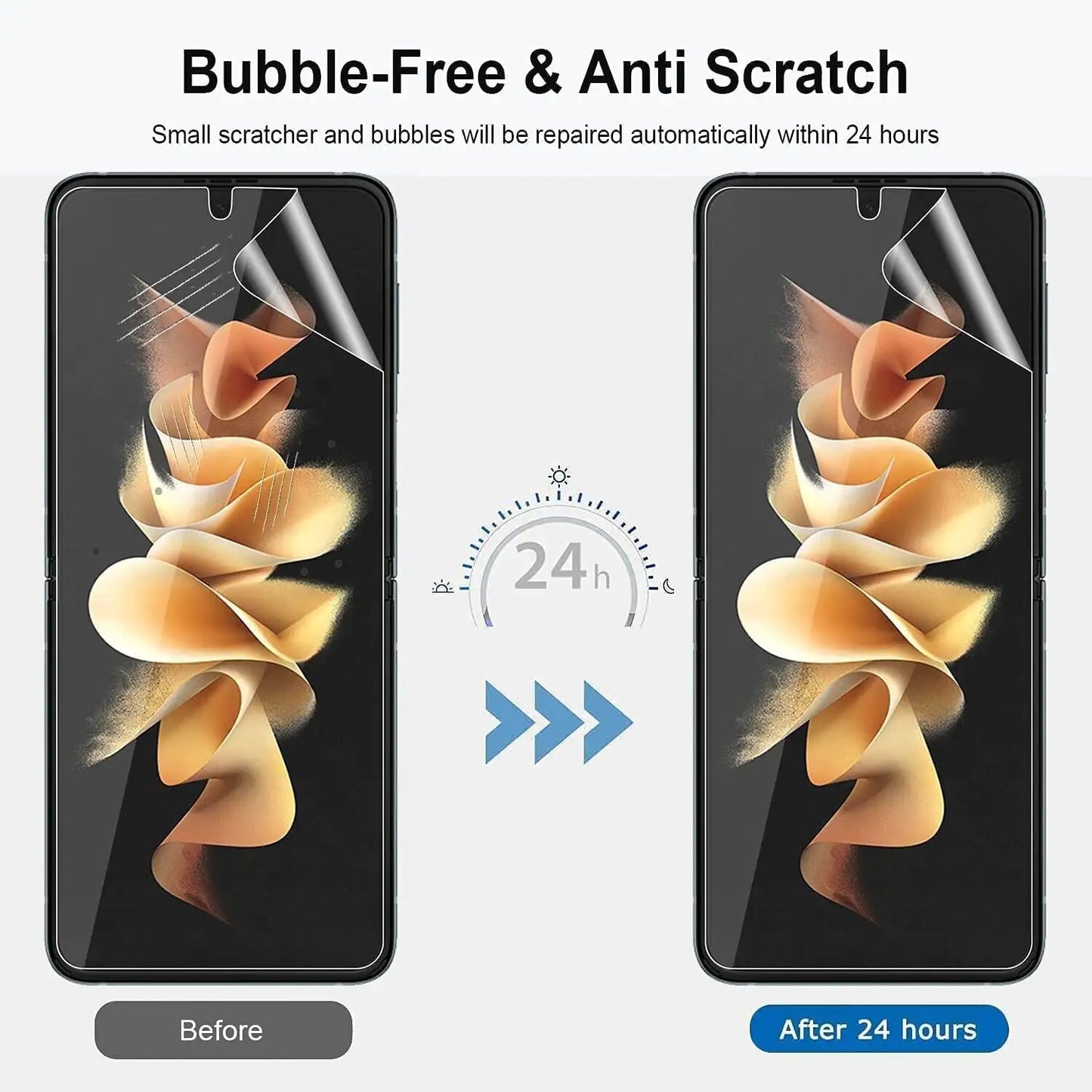 For Samsung Galaxy Z Flip 3 5G Soft Hydrogel Screen Protector Film/HD Lens Cover Mobile Phone Cover & Protectors Case electronics electronics accessories mobile protector mobile case mobile phone mobile phone accessories mobile phone case mobile phone cover mobile phone safety mobile phone screen protector Samsung