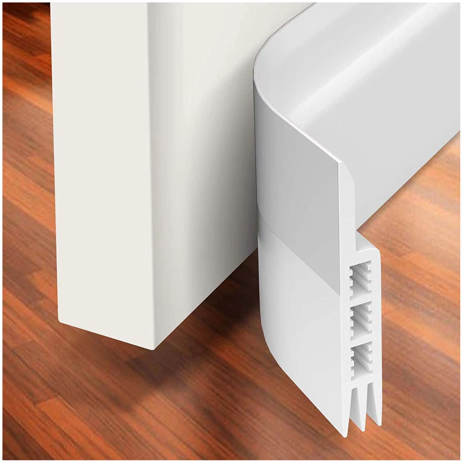 Soundproof Bedroom Door Strip White 100x5cm Door Stoppers door stoppers door strip heating and cooling home Home & Garden Home and Garden home and kitchen silicone door stoppers