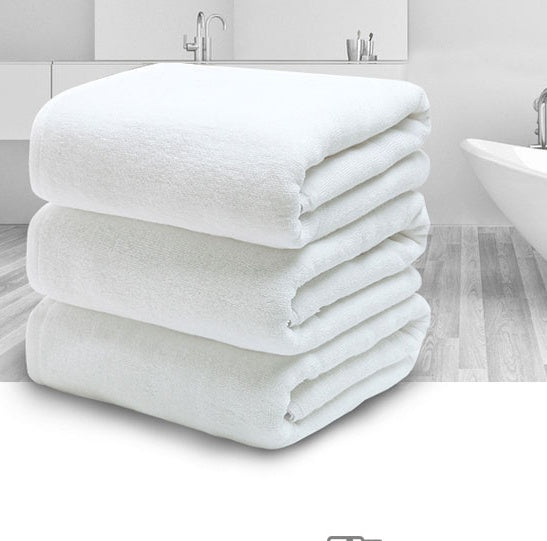 Cotton White Bath Towel Special Soft Bed Towel Cotton Thickened Absorbent Towels bath towel Bedding and towels best drying bath towel cotton towels Home towels