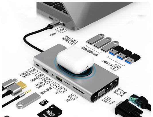 Multi-function HDMI Docking Station Hub with TYPE-C Interface | 5G High-Speed Transmission | Available in 4-in-1 to 15-in-1 Configurations 10in1 Docks & Hubs 10 in 1 4 in 1 5 in 1 6 in 1 dell docking station docks for laptops and computers hdmi high speed hp hubs lenovo macbook multi ports sd card thunderbolt usb c {{ product_collections }} {{ product_description }}