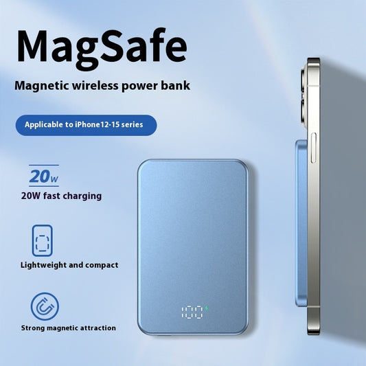 Digital Display Aluminum Alloy Lightweight Magsafe Magnetic Wireless Power Bank Power banks fast charger fast charging iphone magnetic magsafe New arrival power bank {{ product_collections }} {{ product_description }}