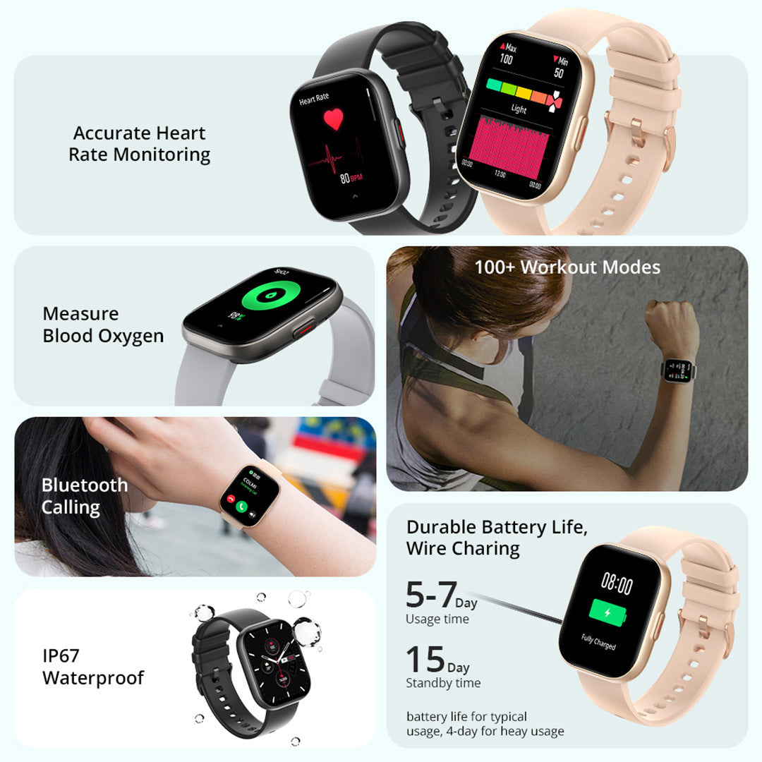 High-end Heart Rate Meter IP68 Call Smart Watch Smart Watches blood oxygen electronics health monitoring sleep monitoring smart watch sports mode