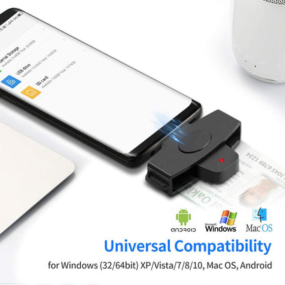 USB Type C Universal Smart Card Reader Adapters & Converters accessories c type card reader electronics micro USB mobile phone portable