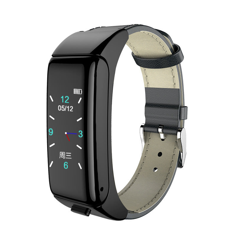 B6 Color Screen Smart Call Bracelet Call Number Reminder Pedometer Black b Smart Watches electronics smart bracelet smart watch