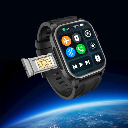 Simple And Versatile Smart Phone Watch Black Smart Watches bluetooth calling electronics smart watch waterproof