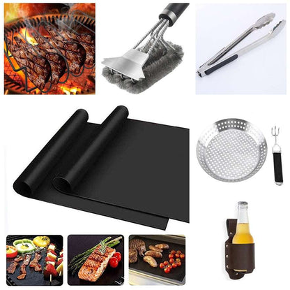 Barbecue, Grill, Steak Grill Chicken Grill Non Stick Tools BBQ Set BBQ Grills bbq cookware grill kitchen outdoor bbq grill stand outdoor grill stand