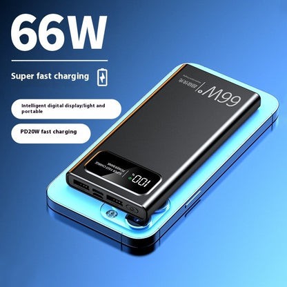 66 W Super Fast Charge Mobile Power Supply 20000 MA Large Capacity Power banks 10000 mAh 120W 20000 mAh 66W battery digital display fast charging high capacity power bank {{ product_collections }} {{ product_description }}